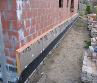 Waterkering muur in Koekelare