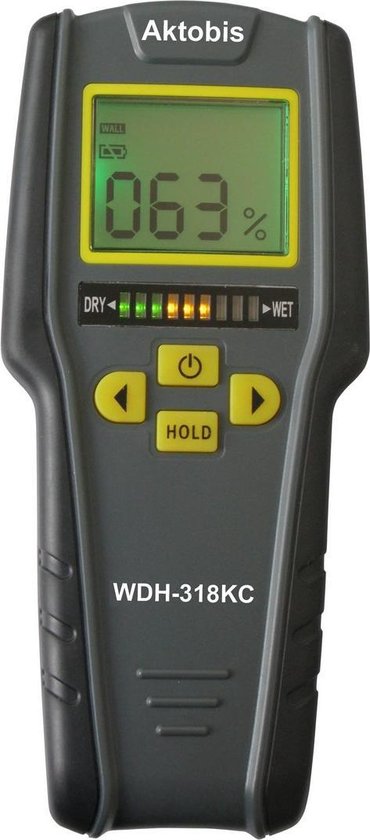 WDH-318KC Vochtmeter voor wanden,muren en hout