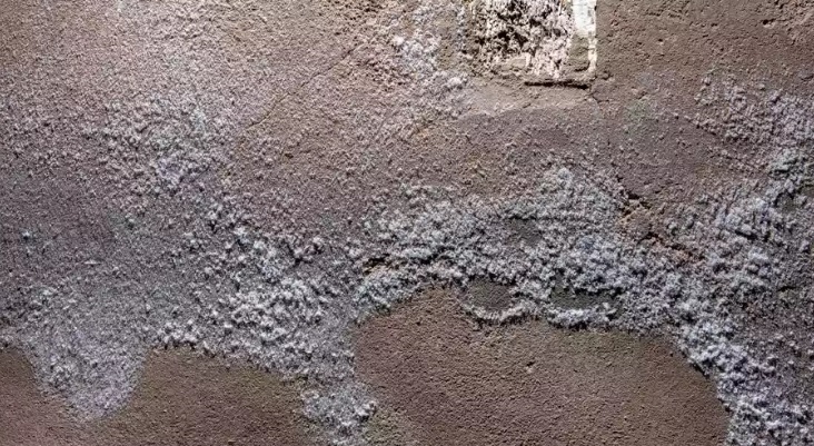 zouteffect op muur